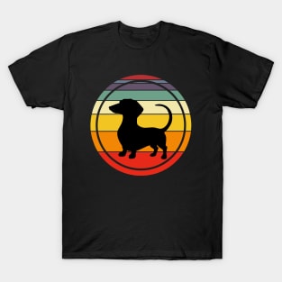 Dachshund Dog Lover retro vintage T-Shirt